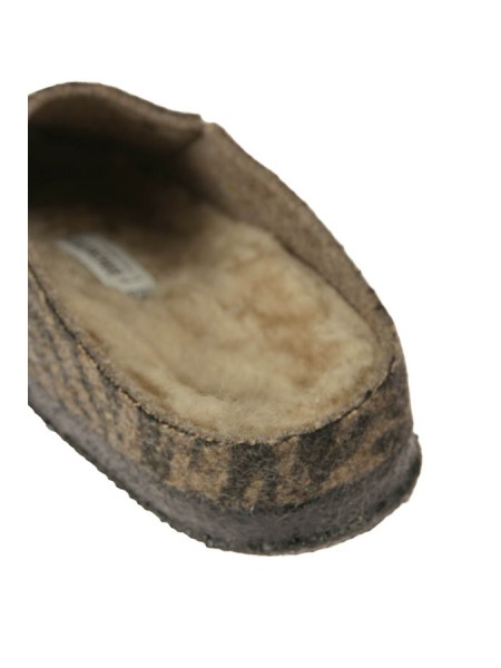 Scarpa Birkenstock Zermatt con Pelliccia Zebra